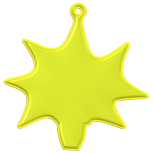 H 09 0057 reflector manufactured in Lithuania, Europe