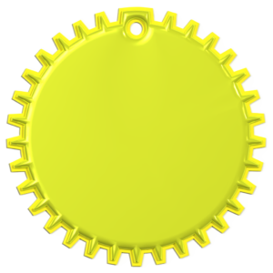 H 09 0215 reflector manufactured in Lithuania, Europe