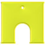 H 09 0339 reflector manufactured in Lithuania, Europe