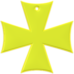 H 09 0384 reflector manufactured in Lithuania, Europe