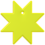 H 09 0551 reflector manufactured in Lithuania, Europe