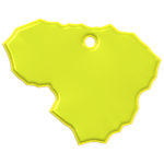 H 12 0162 reflector manufactured in Lithuania, Europe