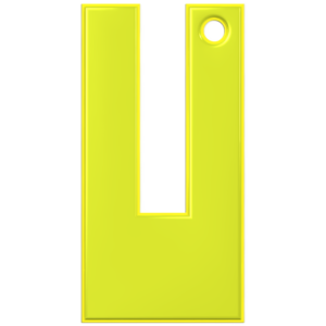 H 12 0373 reflector manufactured in Lithuania, Europe