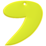 H 12 0448 reflector manufactured in Lithuania, Europe