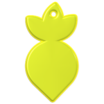 H 14 0349 reflector manufactured in Lithuania, Europe