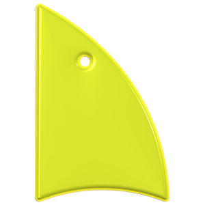 H 15 0435 reflector manufactured in Lithuania, Europe